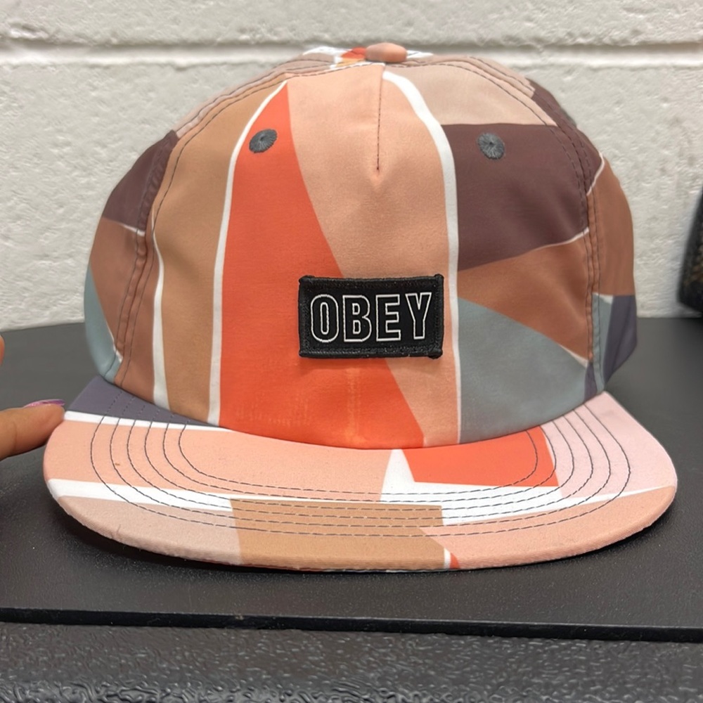 Obey Sherman Multicolor Strapback Hat